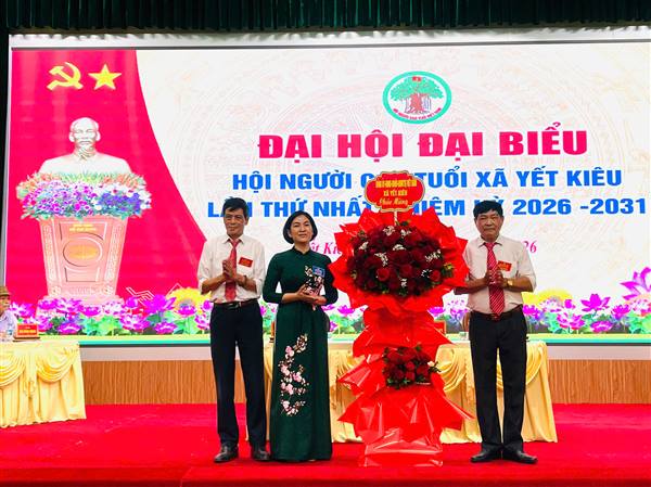 Đại hội đại biểu Hội Người cao tuổi xã Yết Kiêu lần thứ Nhất thành công tốt đẹp