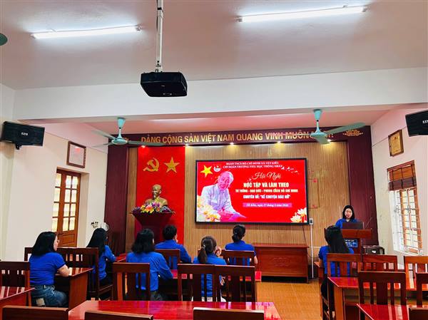 Sắc xanh Tháng Ba – Dấu ấn tuổi trẻ của Chi đoàn giáo viên Trường Tiểu học Thống Nhất