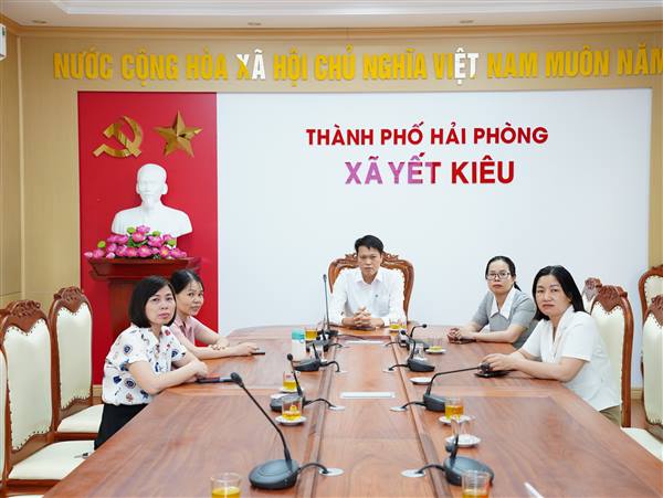 Xã Yết Kiêu tham dự tập huấn công tác đánh giá mức độ chuyển đổi số tại các cơ sở giáo dục