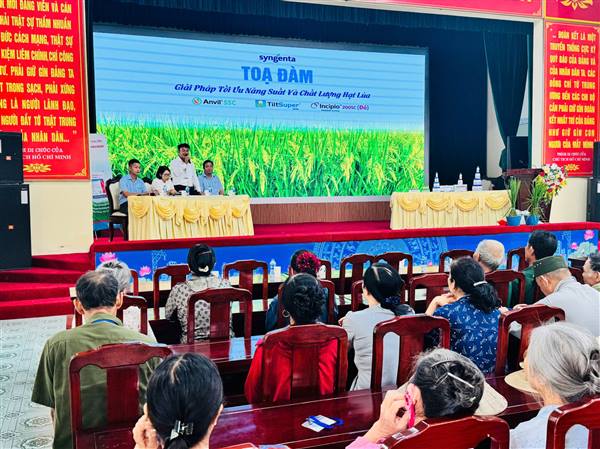 Công ty Syngenta tổ chức Tọa đàm giải pháp tối ưu năng suất và chất lượng hạt lúa