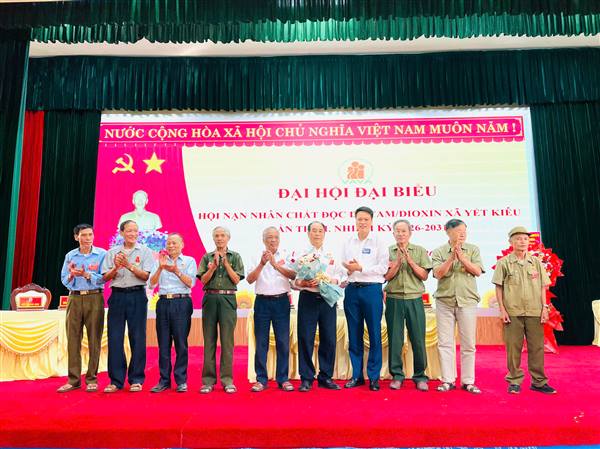 Đại hội đại biểu Hội Nạn nhân chất độc da cam/Dioxin xã Yết Kiêu lần thứ I thành công tốt đẹp