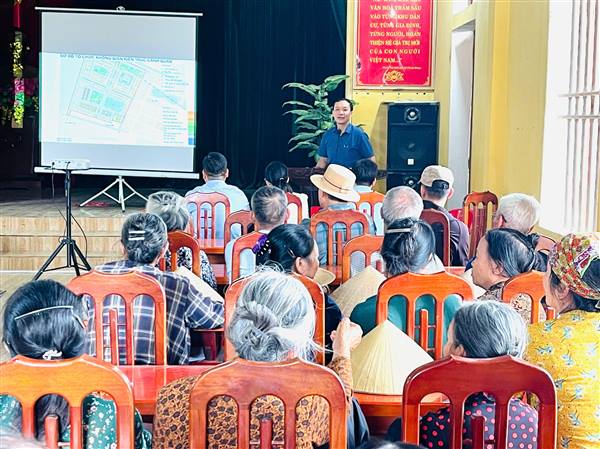Xã Yết Kiêu công bố Quy hoạch chi tiết xây dựng Khu dân cư Thống Nhất giai đoạn 2, tỷ lệ 1/500