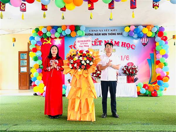 Năm học 2025 – 2026, Trường Mầm non Thống Nhất tạo môi trường giáo dục an toàn, thân thiện