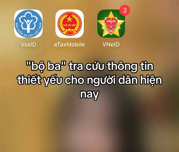 "BỘ BA" TRA CỨU THÔNG TIN THIẾT YẾU CHO NGƯỜI DÂN HIỆN NAY