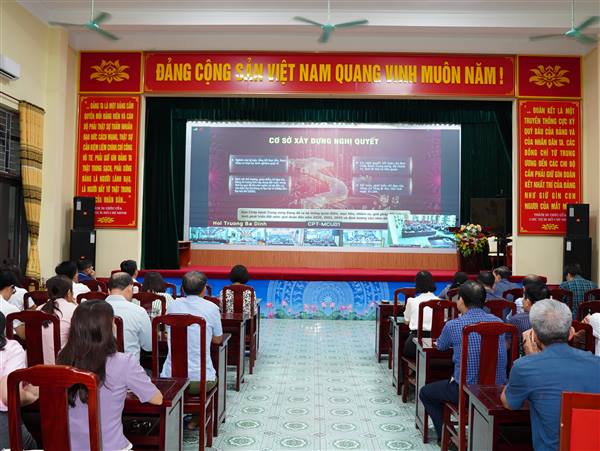 Đảng bộ xã Yết Kiêu nghiêm túc nghiên cứu, học tập, quán triệt và triển khai thực hiện Nghị quyết Hội nghị lần thứ Ba Ban Chấp hành Trung ương Đảng khóa XIV