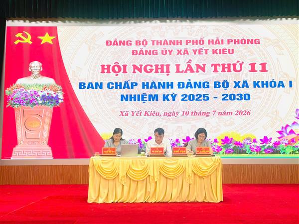Hội nghị lần thứ 11, Ban Chấp hành Đảng bộ xã Yết Kiêu khóa I, nhiệm kỳ 2025-2030
