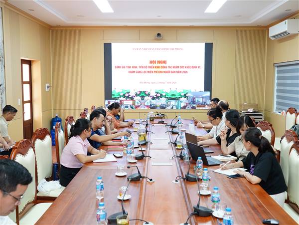 52,73% tổng dân số thường trú của toàn thành phố Hải Phòng được khám sức khỏe định kỳ, khám sàng lọc miễn phí
