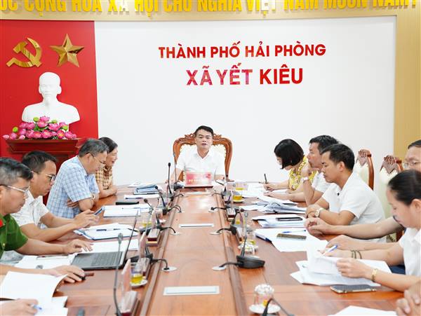 Thường trực HĐND xã tổ chức hội nghị liên tịch chuẩn bị cho Kỳ họp thứ Tư – kỳ họp thường lệ giữa năm HĐND xã khóa II