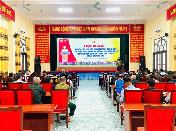 Hội CCB xã Yết Kiêu quán triệt Nghị quyết Đại hội đại biểu toàn quốc Hội CCB Việt Nam lần thứ VIII, nhiệm kỳ 2026-2031
