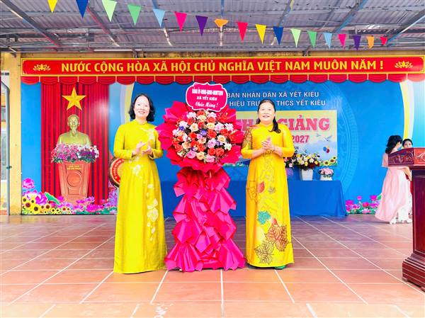 Trường THCS Yết Kiêu tưng bừng khai giảng năm học mới 2026 - 2027