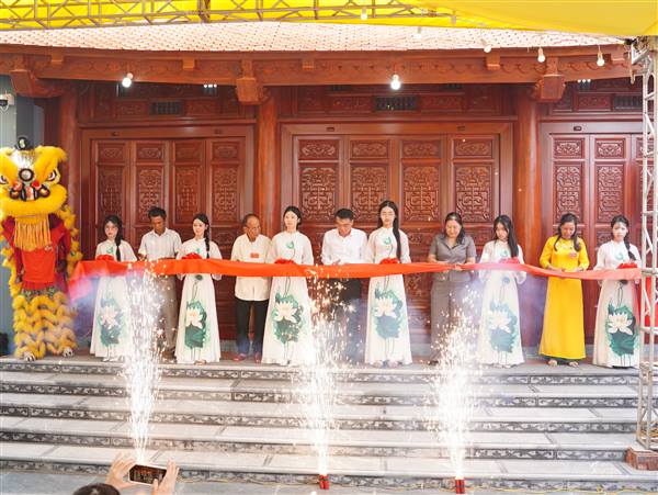 Khánh thành Nhà văn hóa và Đình Phương Quế, thôn Lê Lợi, xã Yết Kiêu