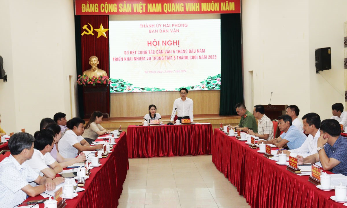 Đẩy mạnh thực hiện phong trào thi đua “Dân vận khéo” trên các lĩnh vực của đời sống xã hội